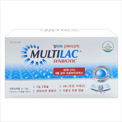 멀티락 신바이오틱(60캡슐)
